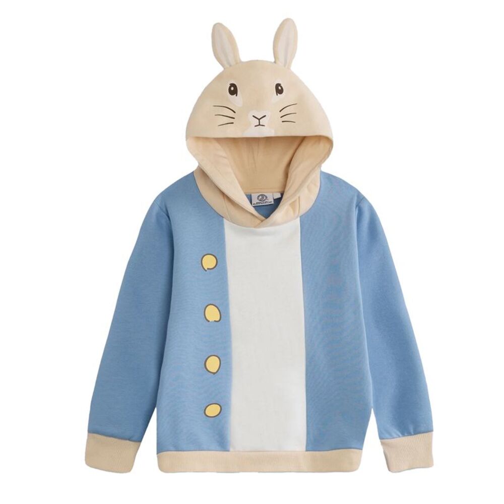 Peter Rabbit Childrens/Kids Character Hoodie / Blue